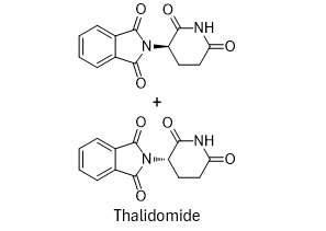 Enantiomers of thalidomide